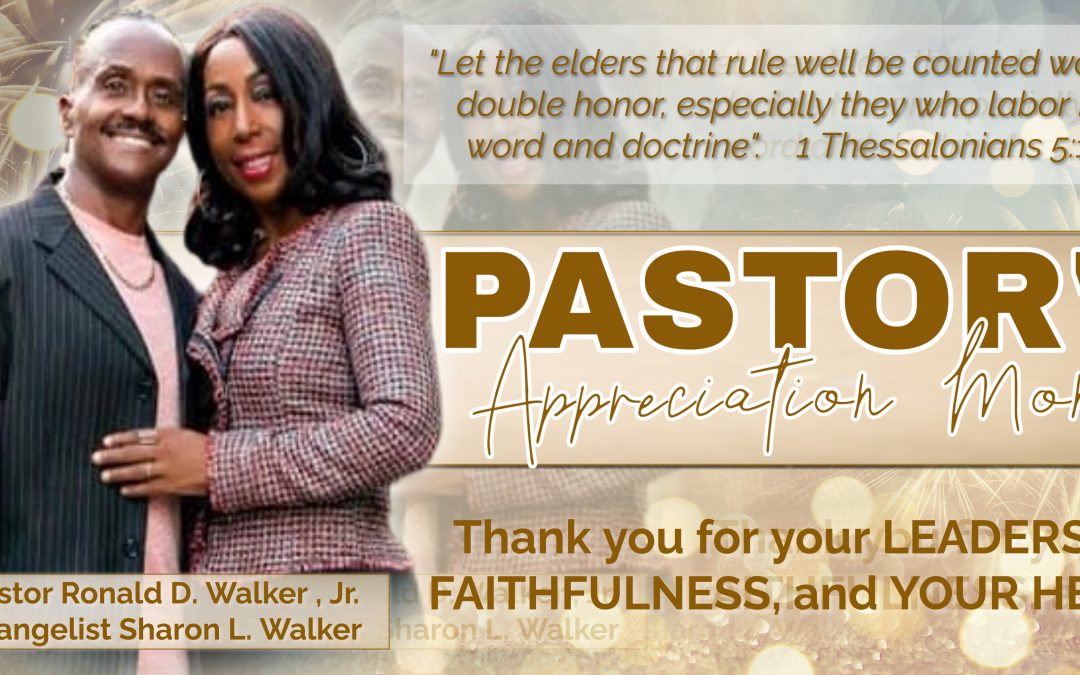 Pastor’s Appreciation Month